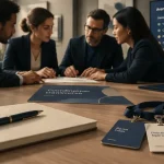 Communication transversale : équipe coordonnée, rôles clairs en réunion